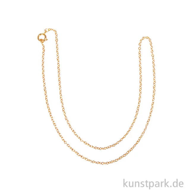 Artikelbild 1 des Artikels “Gliederkette - Gold, verschiedene Längen 42 cm“
