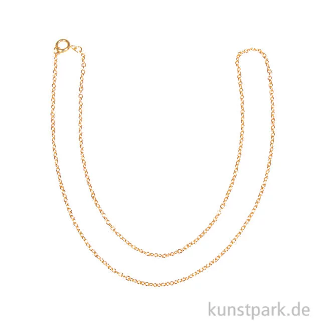 Artikelbild 1 des Artikels “Gliederkette - Gold, verschiedene Längen 45 cm“