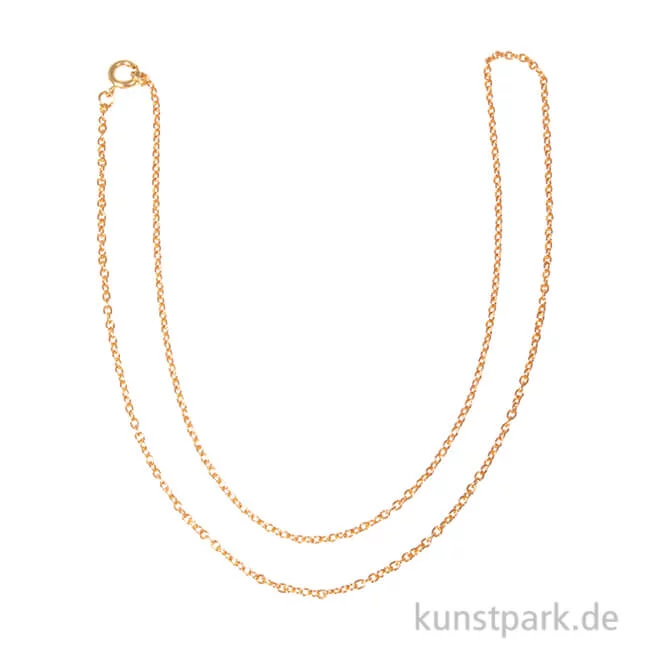 Artikelbild 1 des Artikels “Gliederkette - Gold, verschiedene Längen 50 cm“