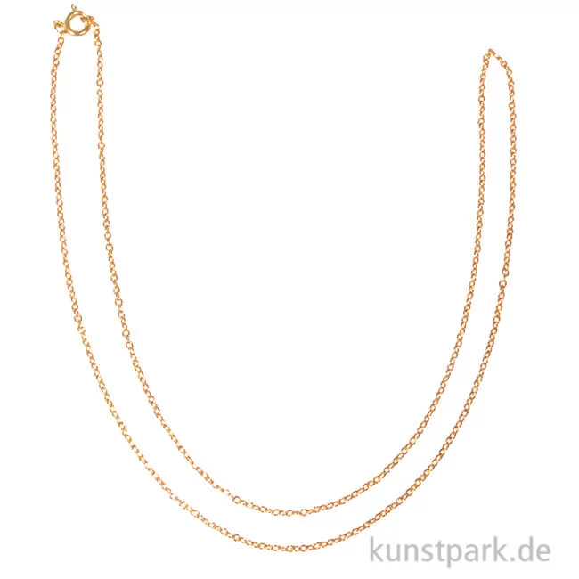 Artikelbild 1 des Artikels “Gliederkette - Gold, verschiedene Längen 60 cm“