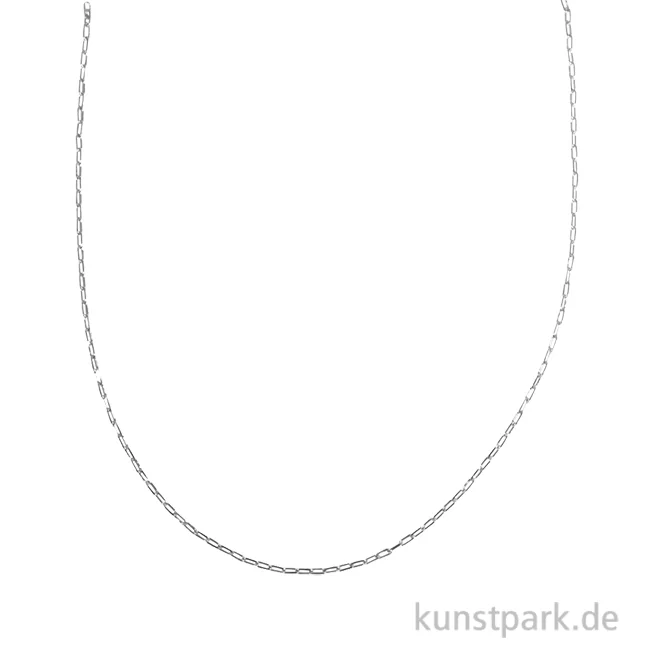 Artikelbild 1 des Artikels “Gliederkette Paperclip, Silber, 0,8 x 3 x 7 mm, Länge 80 cm “