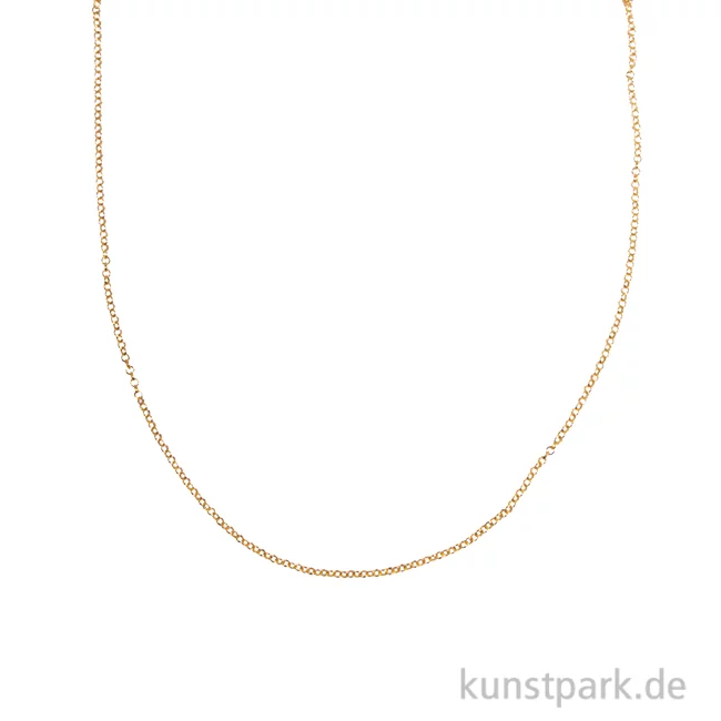 Artikelbild 1 des Artikels “Gliederkette Ringe, Gold, Ring ø 4 mm, Länge 80 cm “