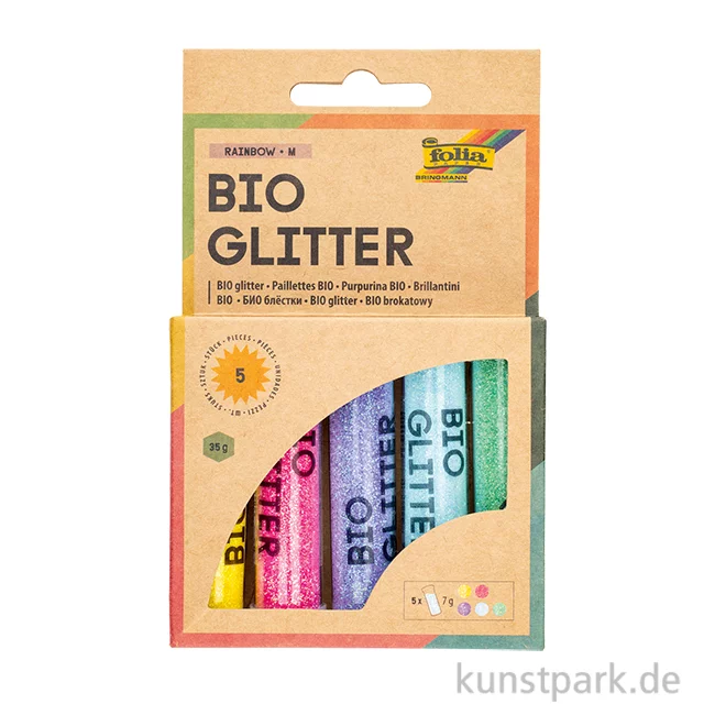 Artikelbild 1 des Artikels “Glitter Mix RAINBOW, Bunt, 5 x 7g “