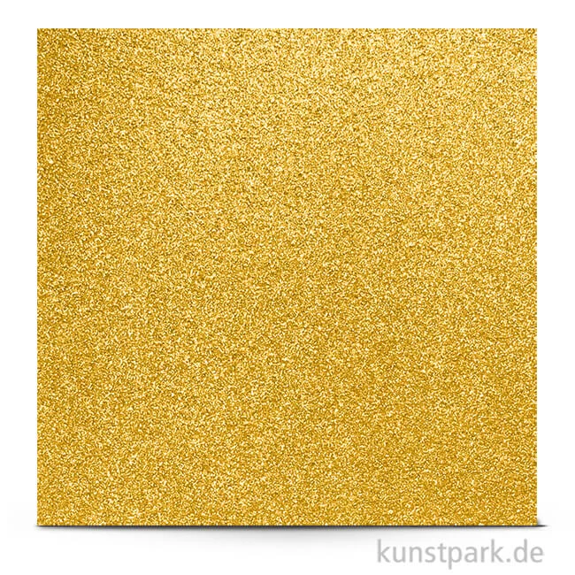 Artikelbild 1 des Artikels “Glitter - Scrapbookingpapier, 200 g 30,5 x 30,5 cm | Gold“