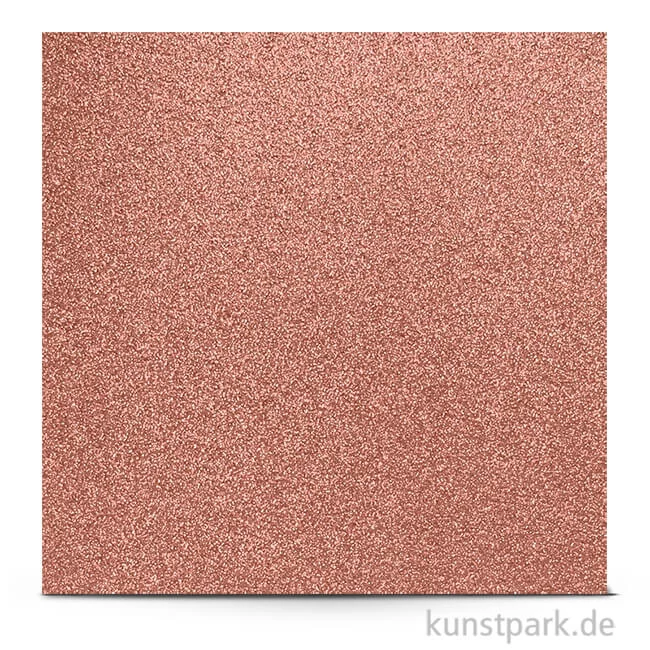 Artikelbild 1 des Artikels “Glitter - Scrapbookingpapier, 200 g 30,5 x 30,5 cm | Muschelrosa“