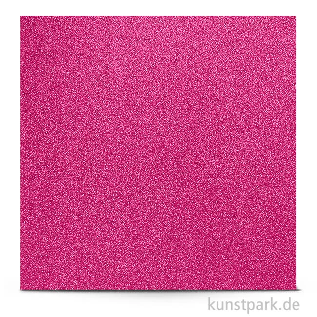 Artikelbild 1 des Artikels “Glitter - Scrapbookingpapier, 200 g 30,5 x 30,5 cm | Pink“