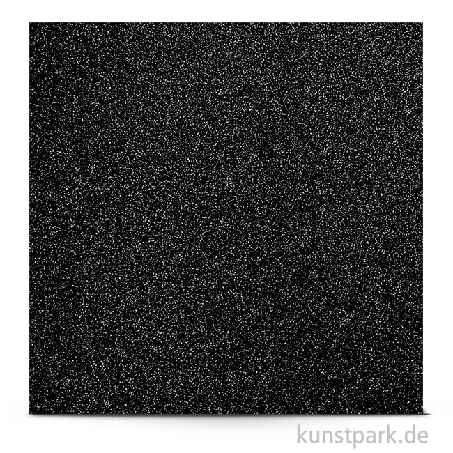 Artikelbild 1 des Artikels “Glitter - Scrapbookingpapier, 200 g 30,5 x 30,5 cm | Schwarz“