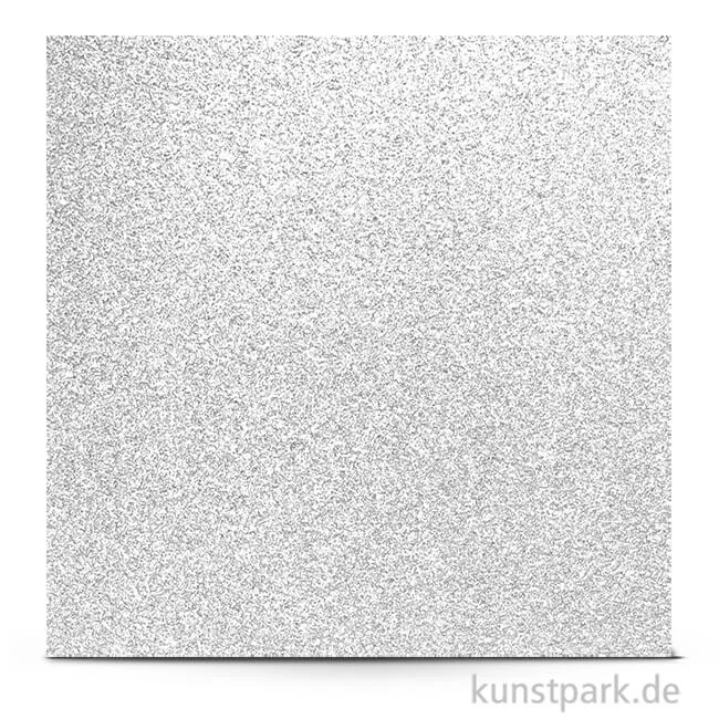 Artikelbild 1 des Artikels “Glitter - Scrapbookingpapier, 200 g 30,5 x 30,5 cm | Weiß“