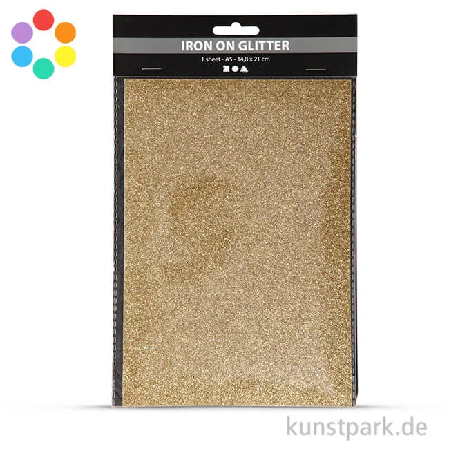 Artikelbild 1 des Artikels “Glitter Transferfolie zum Aufbügeln DIN A5 “
