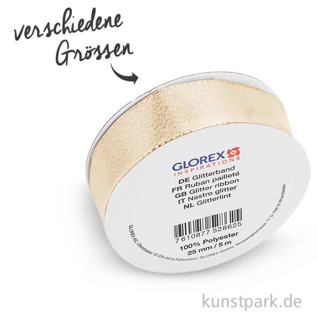 Artikelbild 1 des Artikels “Glitterband gold, 5m “