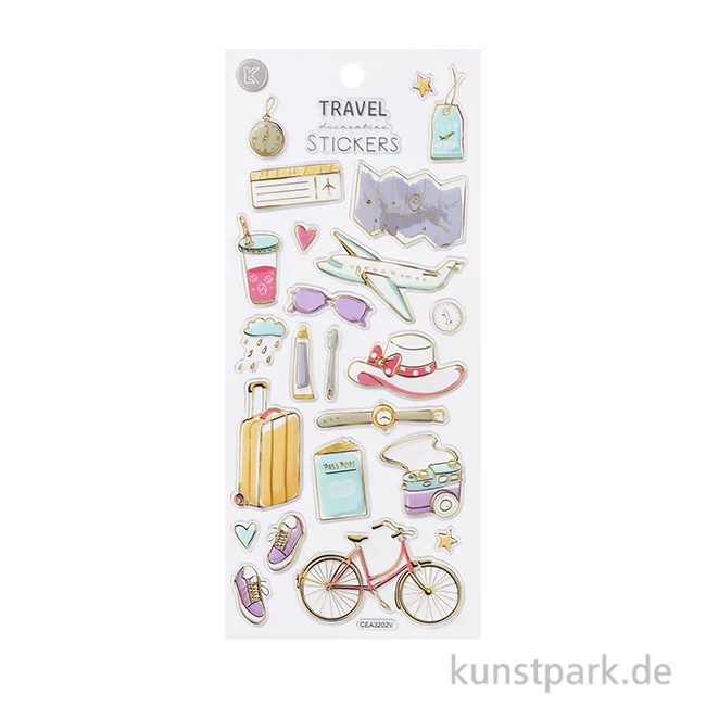 Artikelbild 1 des Artikels “Glossy Sticker - Reise “