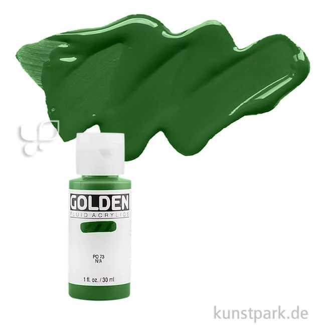 Artikelbild 1 des Artikels “GOLDEN Fluid Acrylics, Flüssige Acrylfarben 30 ml | 2195 Jenkins Green“