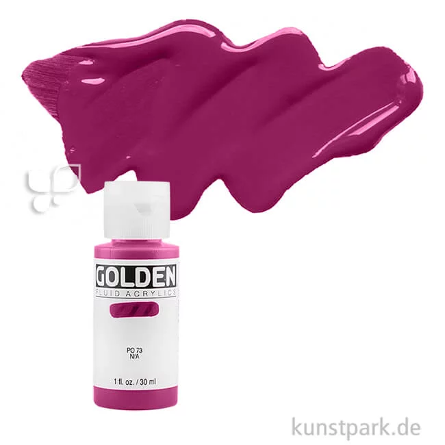 Artikelbild 1 des Artikels “GOLDEN Fluid Acrylics, Flüssige Acrylfarben 30 ml | 2253 Permanent Violet Dark“