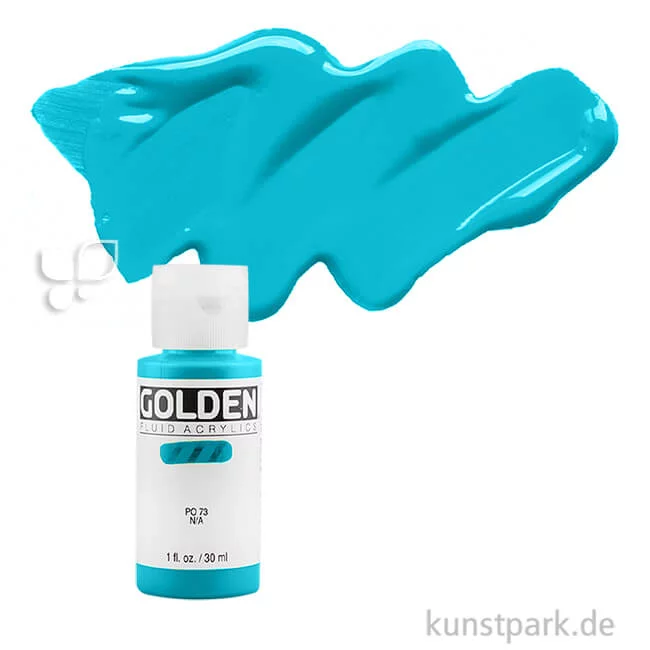Artikelbild 1 des Artikels “GOLDEN Fluid Acrylics, Flüssige Acrylfarben 30 ml | 2369 Teal“