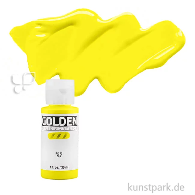 Artikelbild 1 des Artikels “GOLDEN Fluid Acrylics, Flüssige Acrylfarben 30 ml | 2428 Cadmium Yellow Medium Hue“