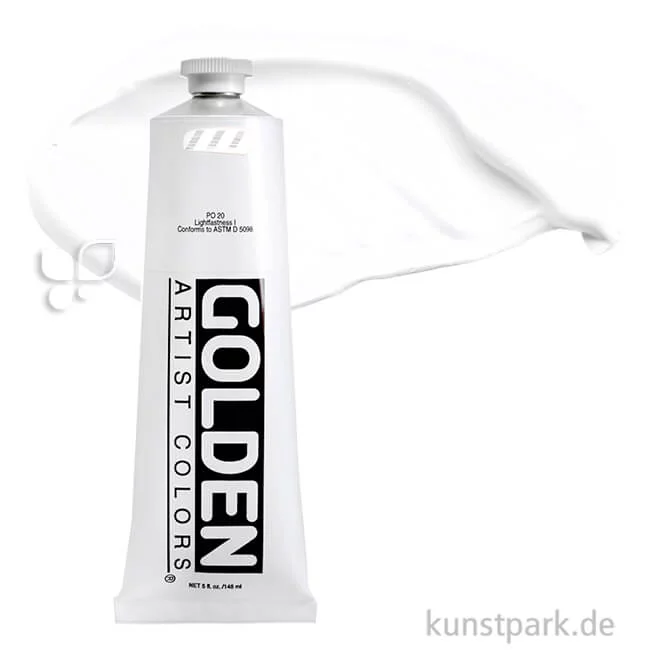 Artikelbild 1 des Artikels “GOLDEN Heavy Body Acrylfarben 148 ml | 1380 Titanweiß“