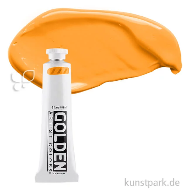 Artikelbild 1 des Artikels “GOLDEN Heavy Body Acrylfarben 59 ml | 1455 India Yellow Hue“