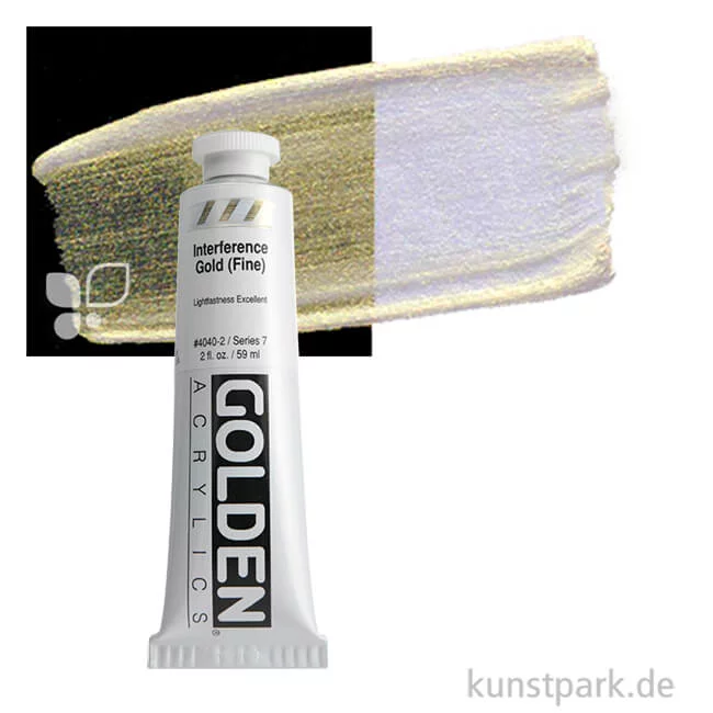 Artikelbild 1 des Artikels “GOLDEN Heavy Body Acrylfarben 59 ml | 4040 Interference Gold“