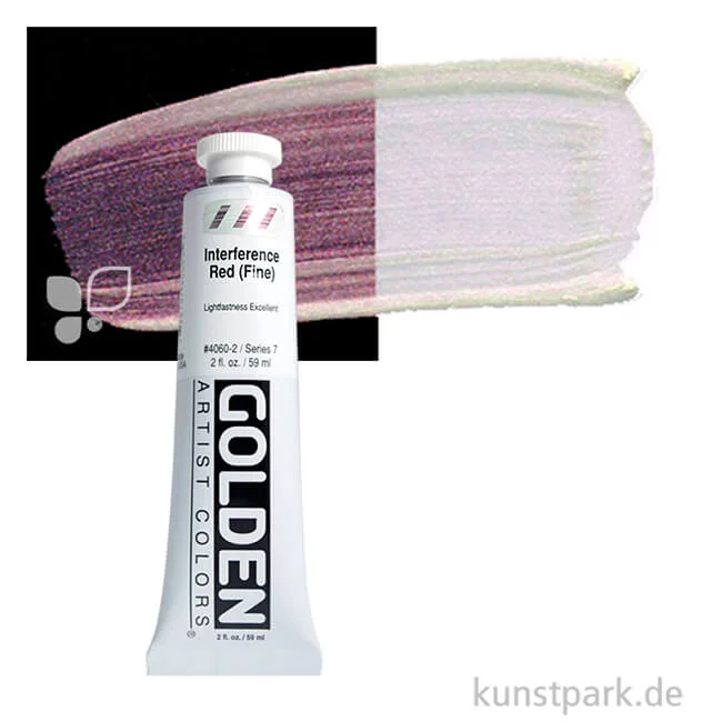 Artikelbild 1 des Artikels “GOLDEN Heavy Body Acrylfarben 59 ml | 4060 Interference Red“