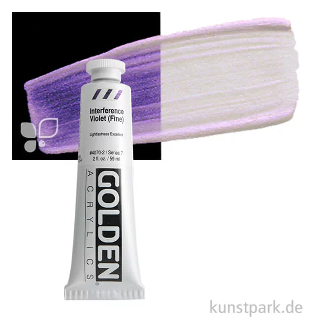 Artikelbild 1 des Artikels “GOLDEN Heavy Body Acrylfarben 59 ml | 4070 Interference Violet“