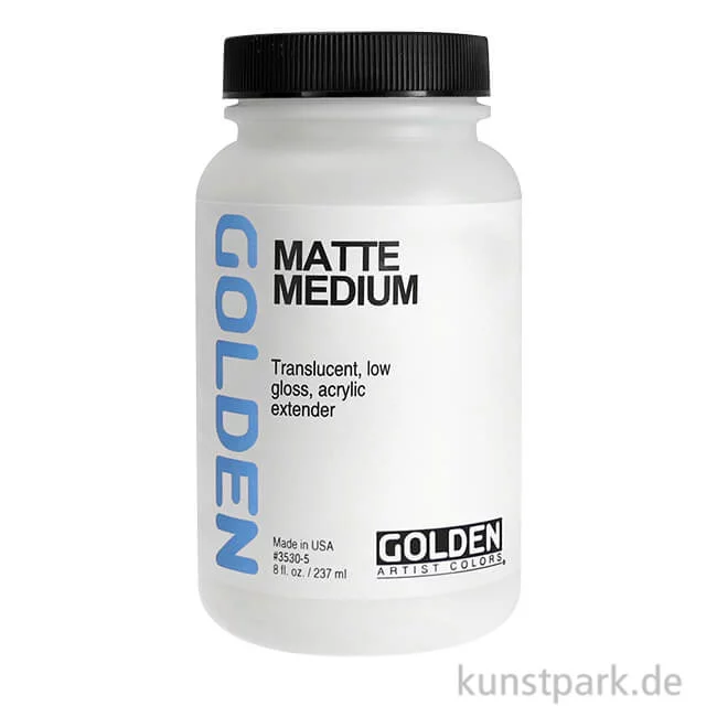 Artikelbild 1 des Artikels “GOLDEN Mattmedium - Lasur für mattere Acrylfarben, 236 ml “
