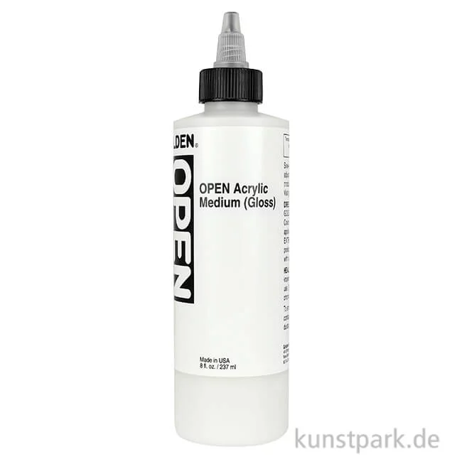 Artikelbild 1 des Artikels “GOLDEN Open Acrylic Medium glänzend 236 ml“