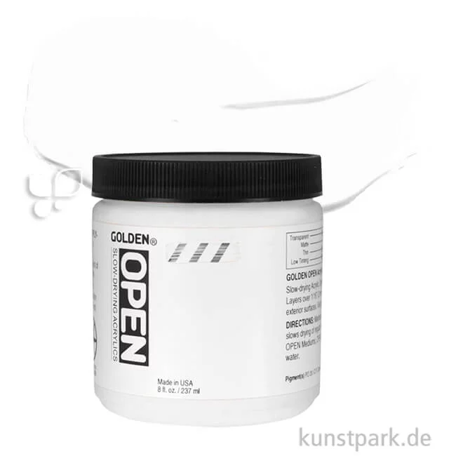 Artikelbild 1 des Artikels “GOLDEN Open Acrylfarben 236 ml | 7380 Titanium White“