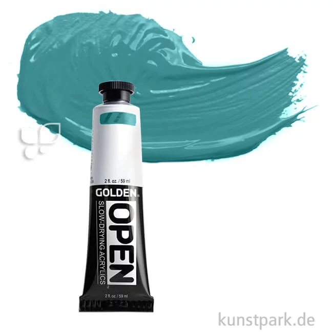 Artikelbild 1 des Artikels “GOLDEN Open Acrylfarben 59 ml | 7144 Cobalt Turquois“