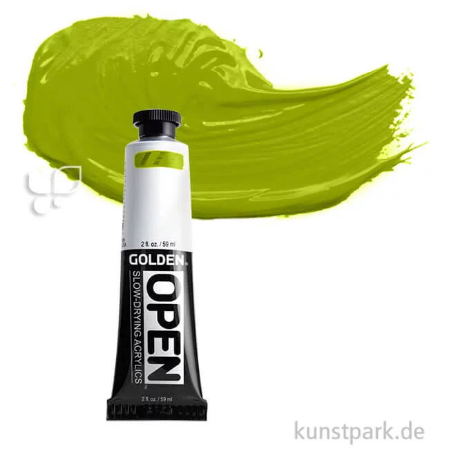 Artikelbild 1 des Artikels “GOLDEN Open Acrylfarben 59 ml | 7170 Green Gold“