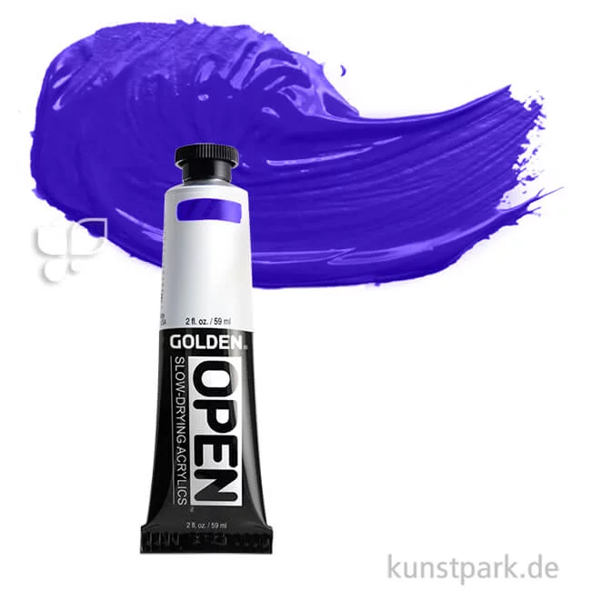 Artikelbild 1 des Artikels “GOLDEN Open Acrylfarben 59 ml | 7260 Phthalo Blue R.S.“