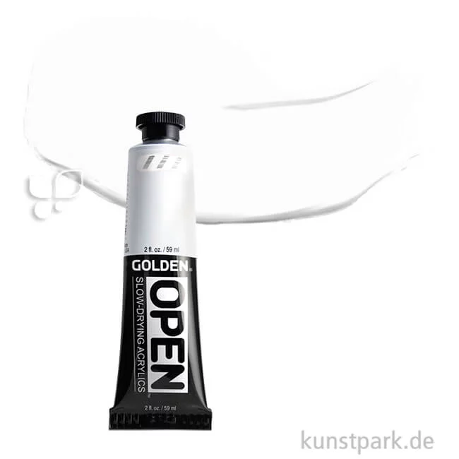 Artikelbild 1 des Artikels “GOLDEN Open Acrylfarben 59 ml | 7380 Titanium White“