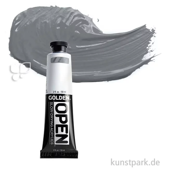 Artikelbild 1 des Artikels “GOLDEN Open Acrylfarben 59 ml | 7445 Neutral Grey N5“