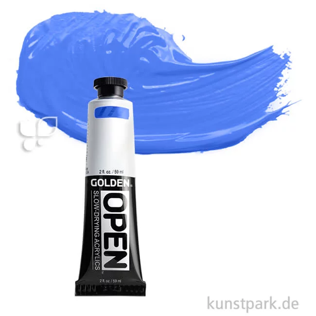 Artikelbild 1 des Artikels “GOLDEN Open Acrylfarben 59 ml | 7457 Manganese Blue Hue“