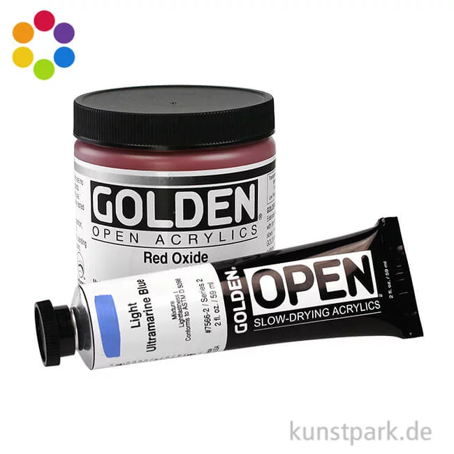 Artikelbild 1 des Artikels “GOLDEN Open Acrylfarben “
