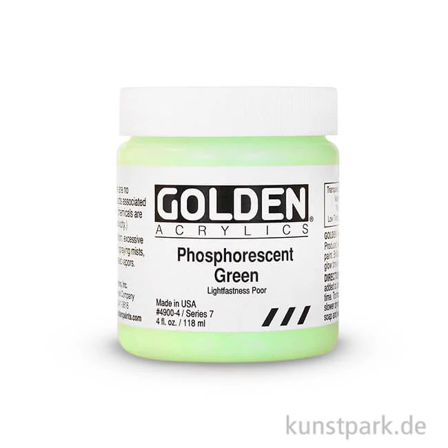 Artikelbild 1 des Artikels “GOLDEN Phosphoreszentfarbe, 119 ml “