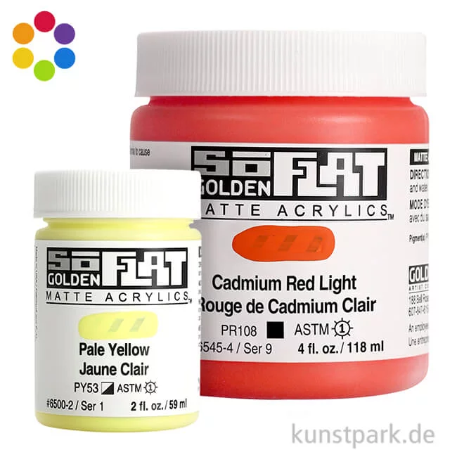 Artikelbild 1 des Artikels “GOLDEN SoFlat - Matte Acrylfarbe “