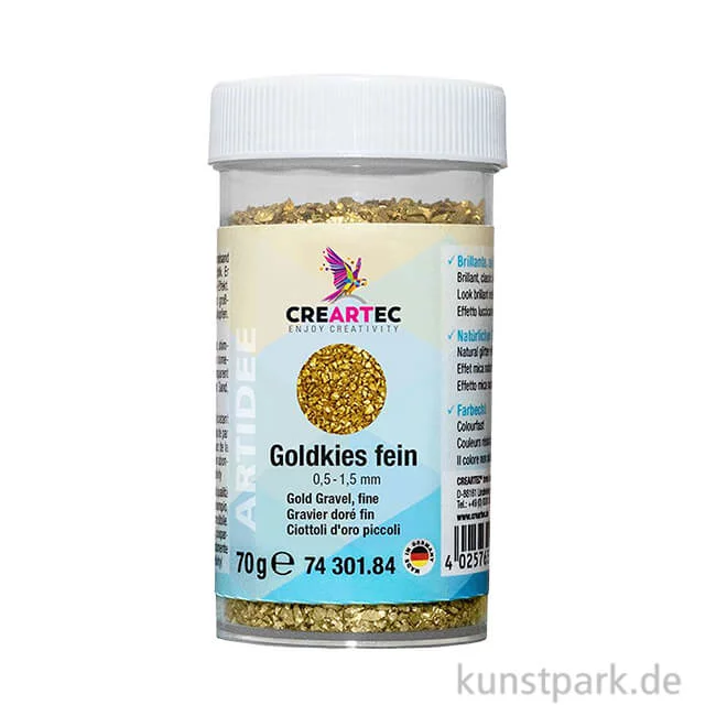 Artikelbild 1 des Artikels “Goldkies Fein, 0,5-1,5 mm, 70 g “