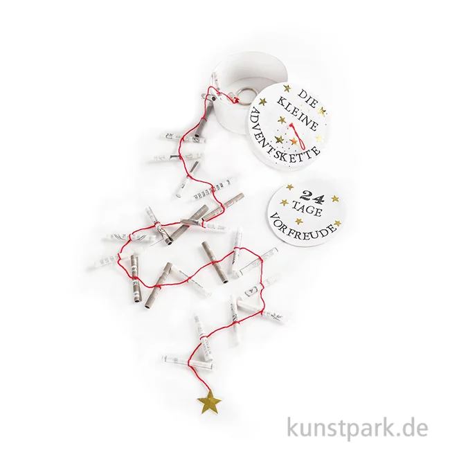 Artikelbild 1 des Artikels “Good old friends - Adventskalenderkette in der Dose “