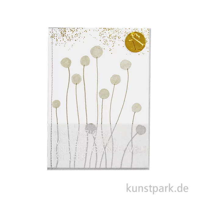 Artikelbild 1 des Artikels “Good old friends - Aquarell Trauerkarte, Engel “
