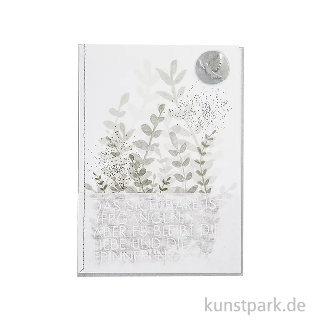 Artikelbild 1 des Artikels “Good old friends - Aquarell Trauerkarte, Taube “