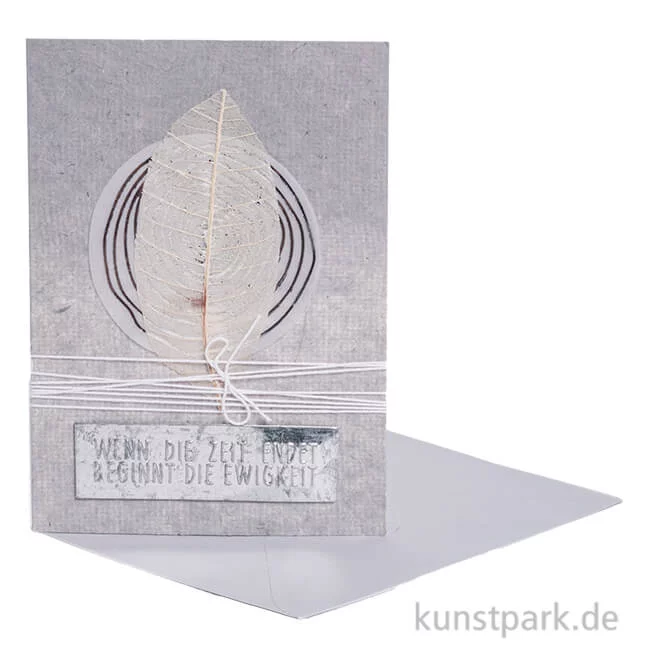 Artikelbild 1 des Artikels “Good old friends - Blätter Trauerkarte, Ewigkeit “