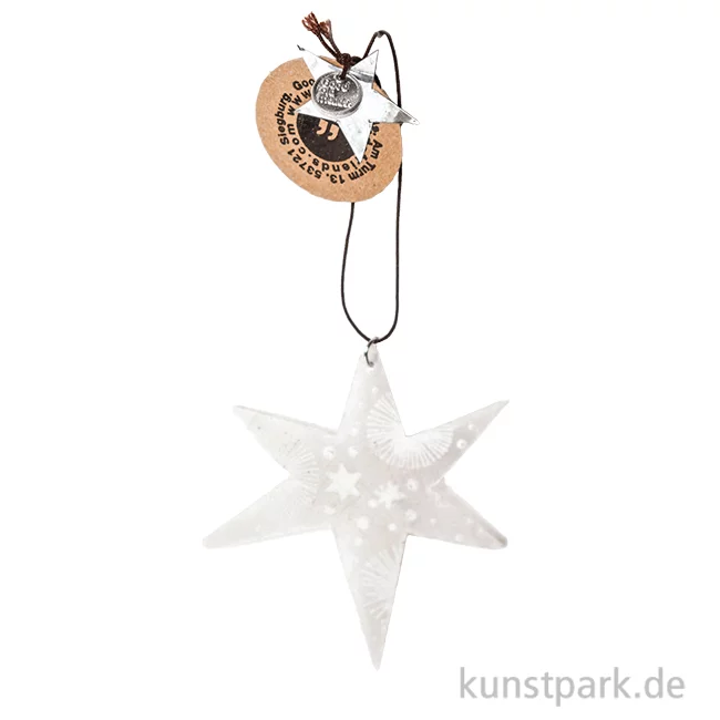 Artikelbild 1 des Artikels “Good old friends - Capizstern, Silber, Stern, Flocken “