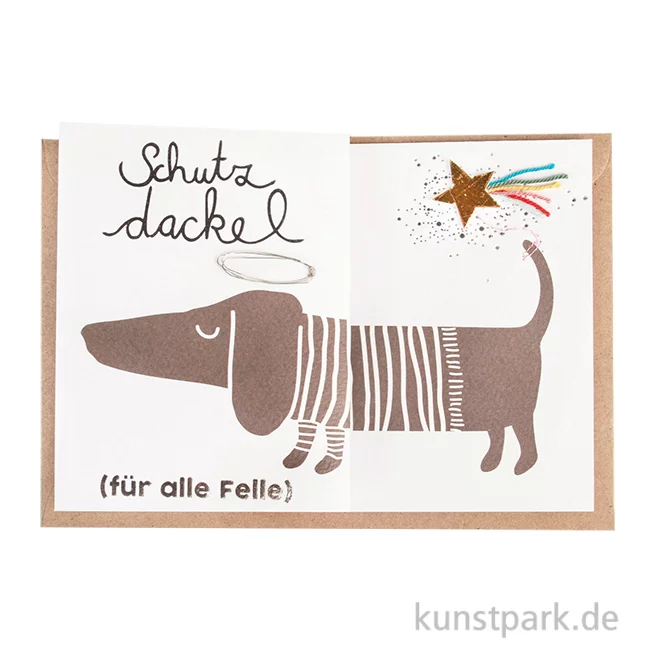 Artikelbild 1 des Artikels “Good old friends - Dackelkarte, Schutzdackel “