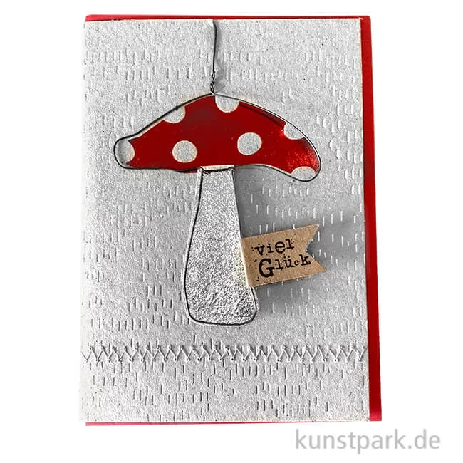 Artikelbild 1 des Artikels “Good old friends - Drahtkarte, Pilz “