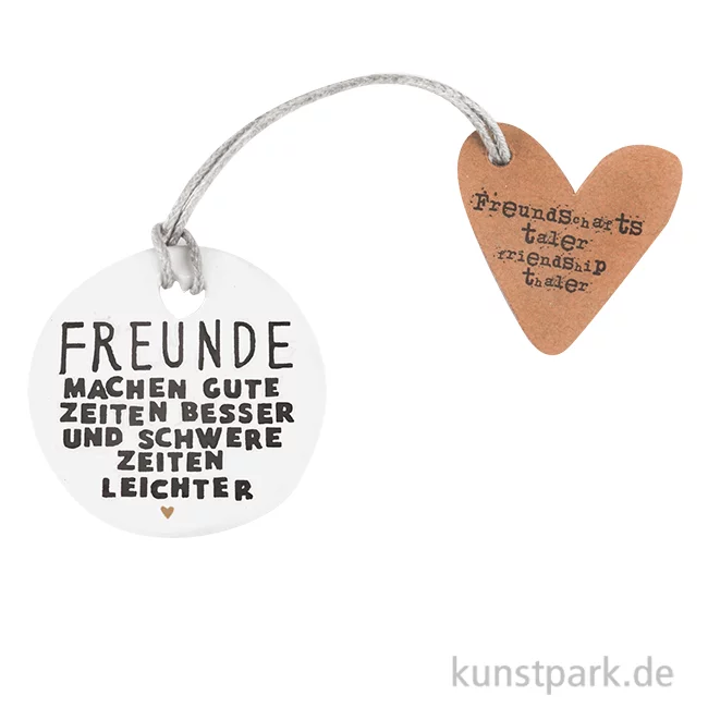 Artikelbild 1 des Artikels “Good old friends - Freundschaftstaler, Herzwolke, Freunde, Gute Zeiten “