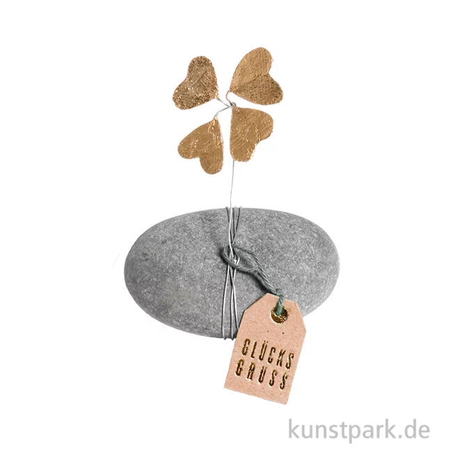 Artikelbild 1 des Artikels “Good old friends - Glücksklee Stein, Gold “