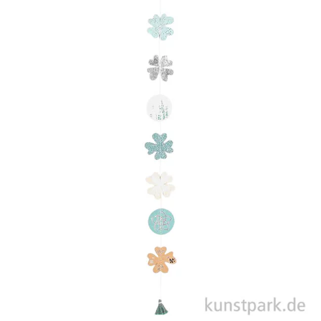 Artikelbild 1 des Artikels “Good old friends - Glückskleekette, Grün-Silber “