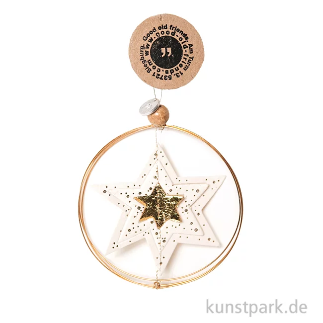 Artikelbild 1 des Artikels “Good old friends - Goldsternornament, Stern, Schnee “