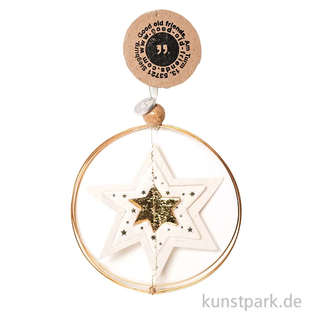 Artikelbild 1 des Artikels “Good old friends - Goldsternornament, Stern, Sterne “