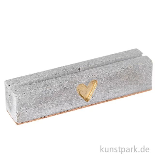 Artikelbild 1 des Artikels “Good old friends - Kartenhalter, Goldenes Herz “